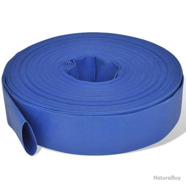 Tuyau plat 50 m 2 pouces PVC