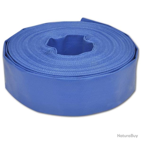 Tuyau plat 100 m 1,5" PVC