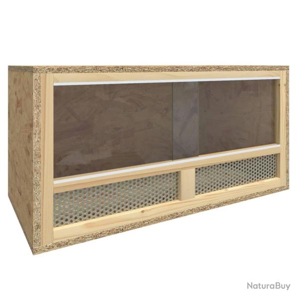 Terrarium Bois d'ing�nierie 60x30x30 cm