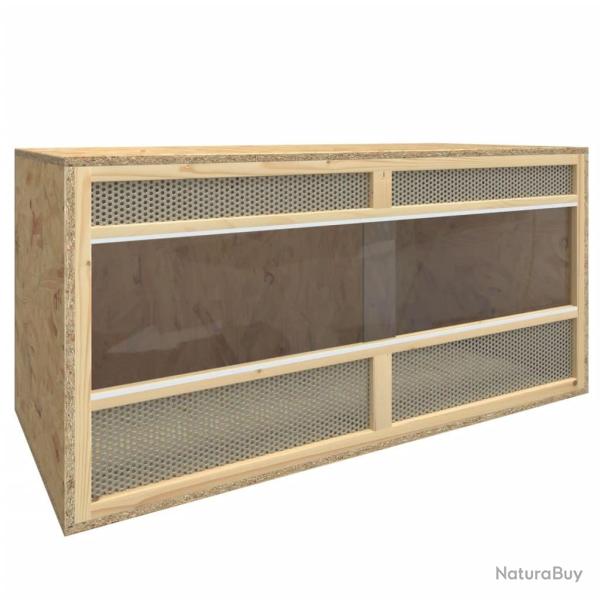 Terrarium Bois d'ing�nierie 100x47x47 cm alsavelo