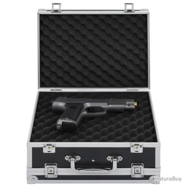 Mallette pour arme � feu Aluminium ABS Noir alsavelo