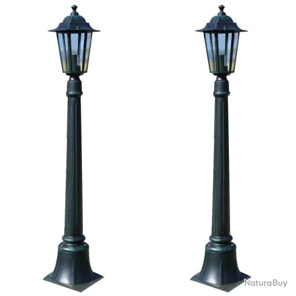 Lampes de jardin 2 pcs 105 cm alsavelo