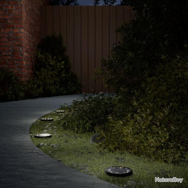 Lampes solaires de sol et piquets de sol ext�rieur 4 pcs