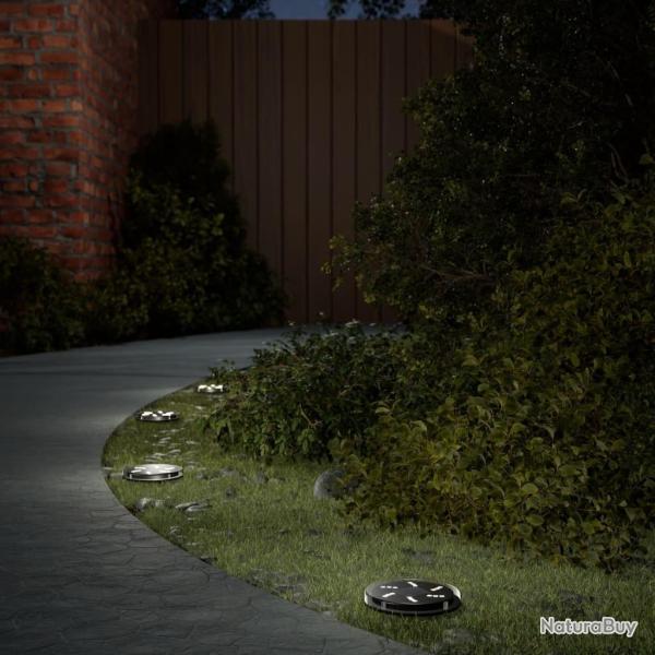 Lampes solaires de sol et piquets de sol ext�rieur 12 pcs