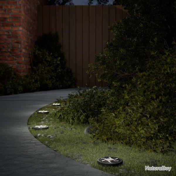 Lampes solaires de sol et piquets de sol ext�rieur 4 pcs alsavelo
