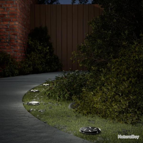 Lampes solaires de sol et piquets de sol ext�rieur 4 pcs alsavelo