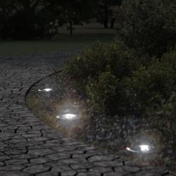 Lampes au sol d'ext&eacute;rieur ronde aluminium moul&eacute; sous pression