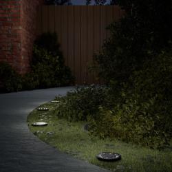 Lampes solaires de sol et piquets de sol ext&eacute;rieur 12 pcs alsavelo