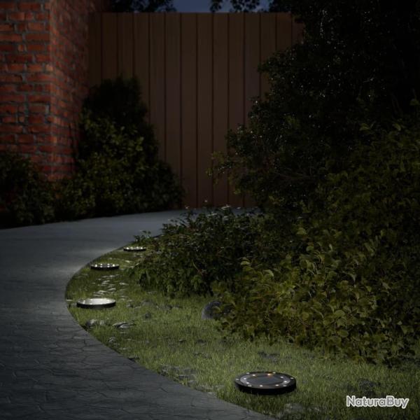 Lampes solaires de sol et piquets de sol ext�rieur 12 pcs