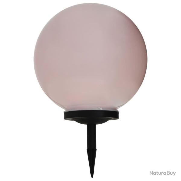 Lampe LED solaire d'ext�rieur sph�rique 40 cm RVB