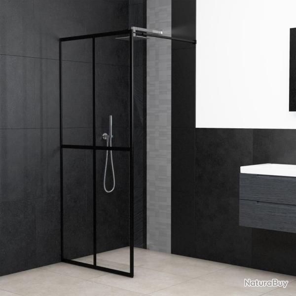 �cran de douche Verre tremp� transparent 140x195 cm alsavelo