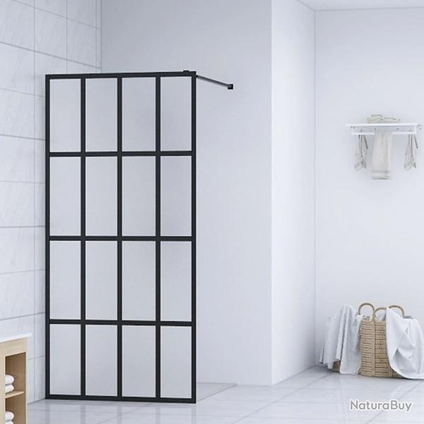 �cran de douche Verre tremp� d�poli 140x195 cm
