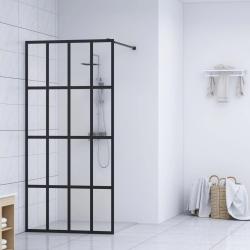 &Eacute;cran de douche Verre tremp&eacute; transparent 100x195 cm