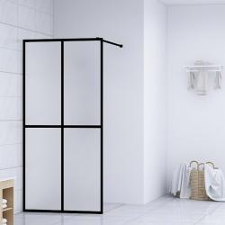 &Eacute;cran de douche Verre tremp&eacute; d&eacute;poli 80x195 cm