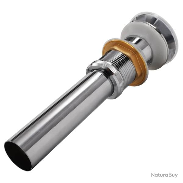 Drain d'�vier escamotable Acier inoxydable