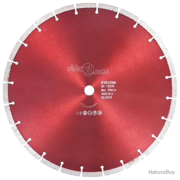 Disque de coupe diamant� Acier 350 mm