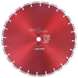 Disque de coupe diamant&eacute; avec turbo Acier 350 mm