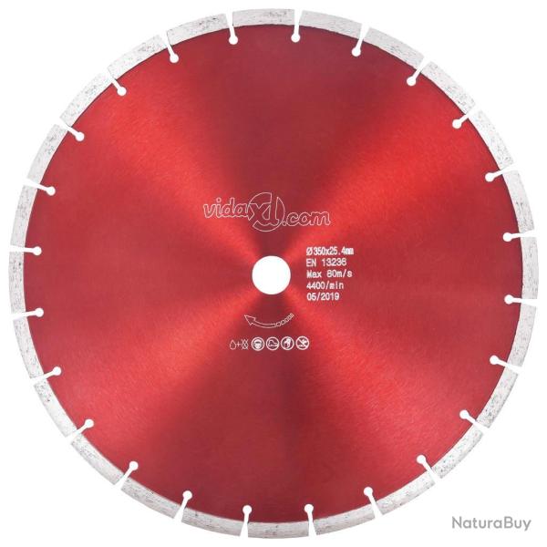 Disque de coupe diamant� Acier 350 mm