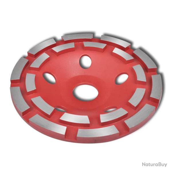 Disque de broyage diamant� � double ligne 180 mm