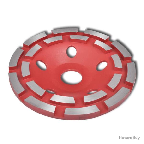 Disque de broyage diamant� � double ligne 125 mm