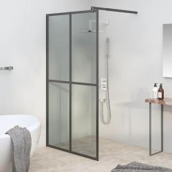 &Eacute;cran de douche 100x195 cm Verre tremp&eacute; fonc&eacute;
