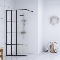 &Eacute;cran de douche Verre tremp&eacute; transparent 90x195 cm