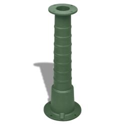 Support en fonte pour pompe &agrave; eau manuelle de jardin