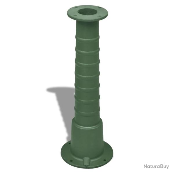 Support en fonte pour pompe � eau manuelle de jardin