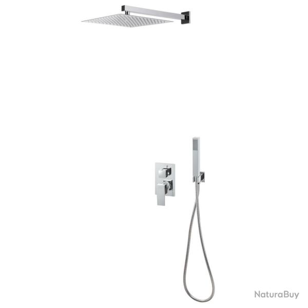 Syst�me de douche Acier inoxydable 201 Argent� alsavelo