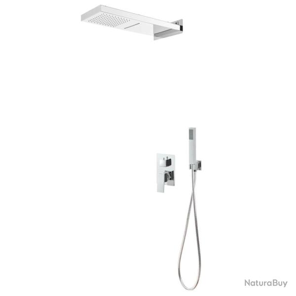 Syst�me de douche Acier inoxydable 201 Argent� alsavelo