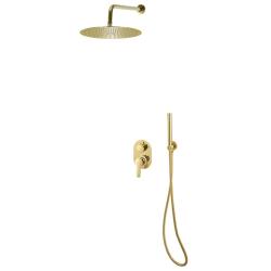 Syst&egrave;me de douche Acier inoxydable 201 Dor&eacute;