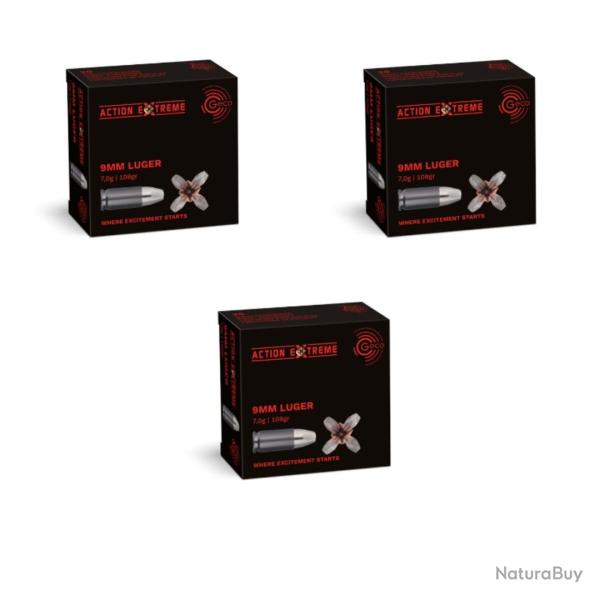 Munitions GECO cal.9mm luger action extr�me 108gr 7g par 60
