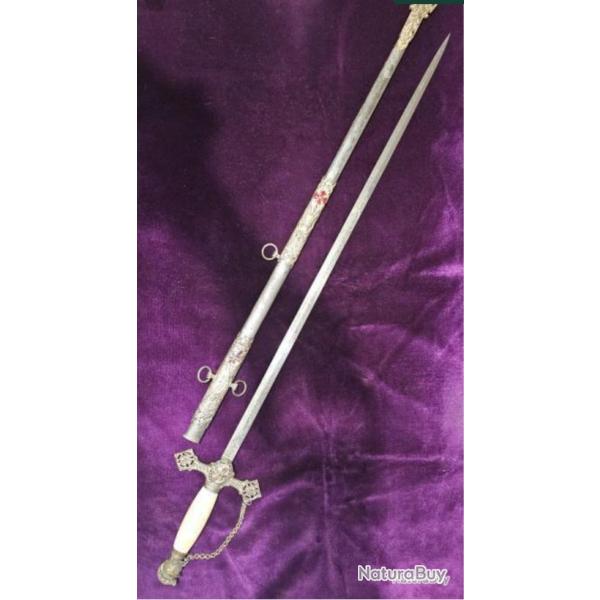 pe Franc Maonnerie "ordre Chevaliers du Temple", USA, XIXe sicle, ET sa sacoche!