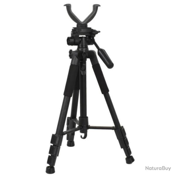 Tr�pied de Tir Aluminium R�glable 50,8 � 177,8 cm Support Carabine Chasse Rotation 360� Multifonctio