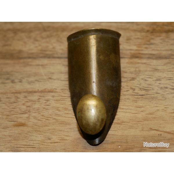 Chape en laiton de fourreau d'�p�e (type �p�e de ville)