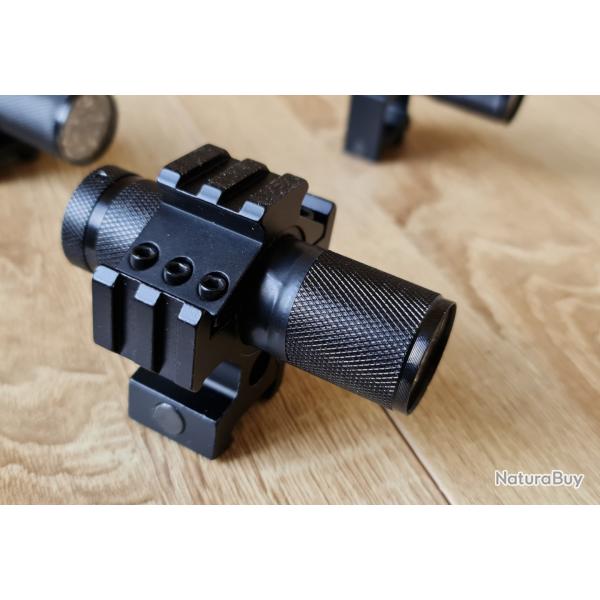 Bague ou collier lampe Led , pointeur, laser, scope, lunette optique airsoft airgun r�plique