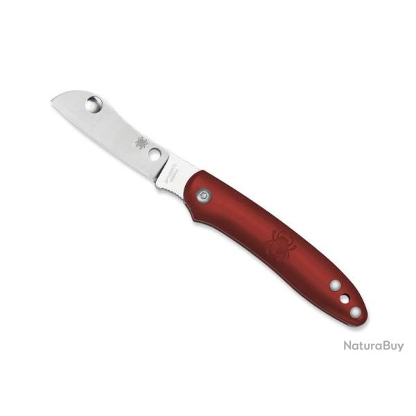 COUTEAU SPYDERCO ROADIE ROUGE NYLON