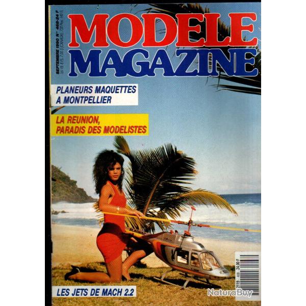modle magazine 468 mai 1990 plan du vampire de havilland  , spitfire , vol  voile