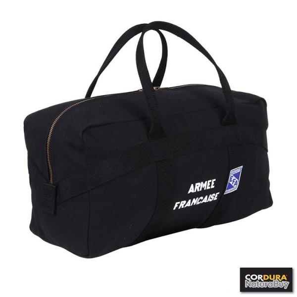 Sac parachutiste Arme Franaise noir 28 litres | 101 Inc (0000 2661)