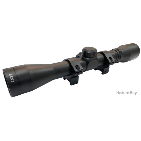 Lunette de tir Truglo Trushot 4x32 - Avec montage