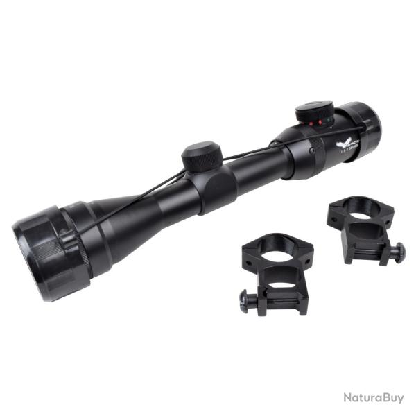 Lunette de tir 1.5-4.5x32 � r�ticules rouge / vert