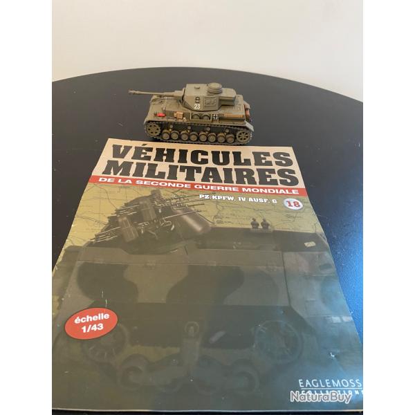 v�hicule 1/43 PZ.KPFW. IV AUSF. G