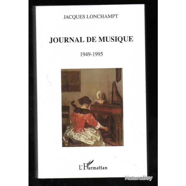journal de musique 1949-1995 de jacques lonchampt