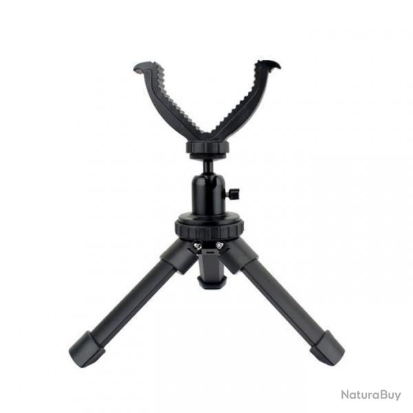 Tr�pied pliable Universelle en aluminium avec rotule pour arme