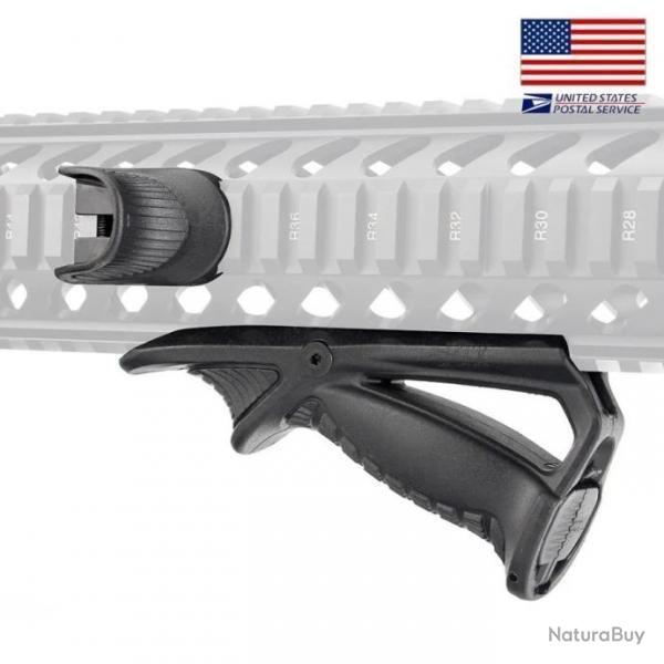 Poign�e tactique angulaire et Handstop pour rail p�catinny
