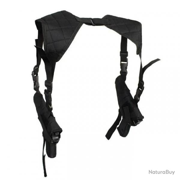 Holster d'�paule universel double arme Noir