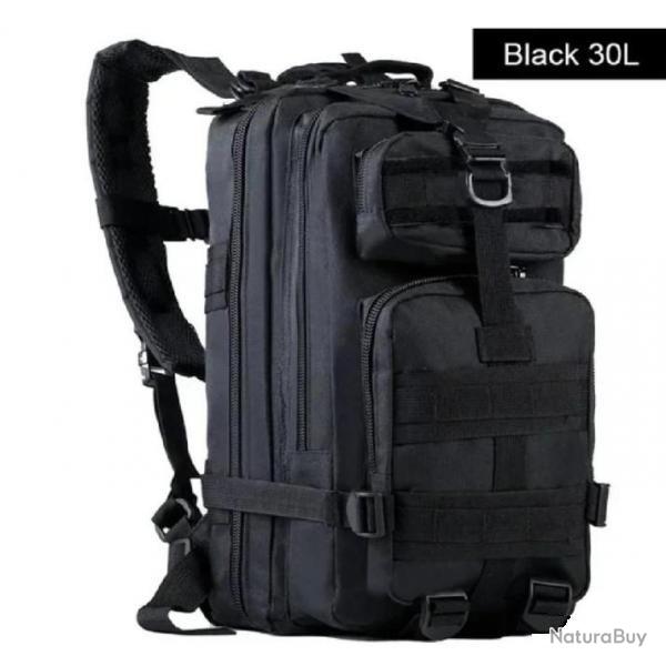 Sac � dos tactique 30 Litres noires