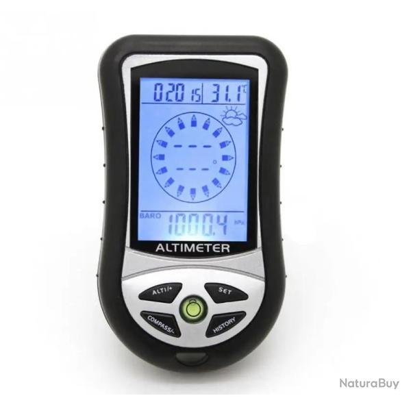 Altim�tre, Barom�tre et boussole pour les randonn�es et Bushcraft