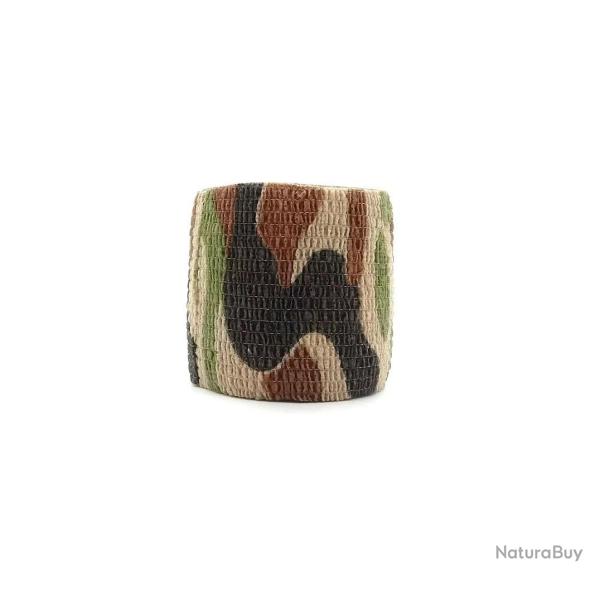 Ruban adh�sif repositionnable camo militaire