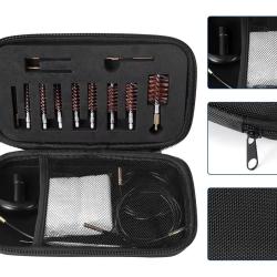 Kit de nettoyage universel toutes armes pour calibres ,17 &agrave; 12 GA